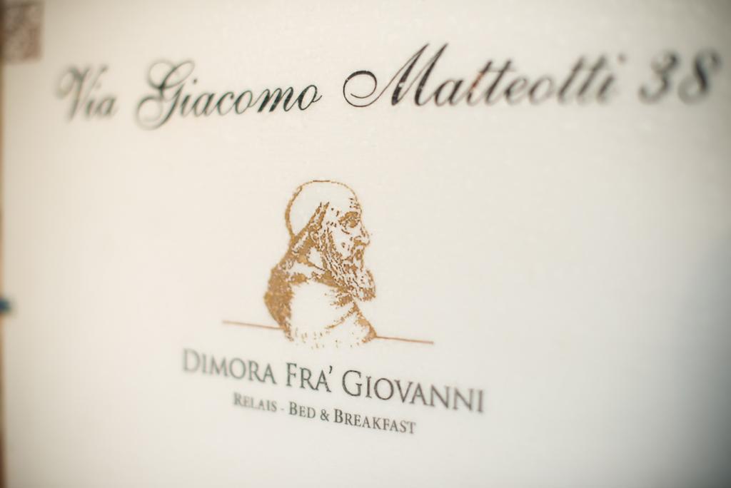 Dimora Fra' Giovanni B&B Relais Magione Eksteriør billede